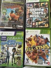 Xbox 360 Grand Theft Auto V Banjo Kazooie WWE All Stars Kinect Sports 4 Games
