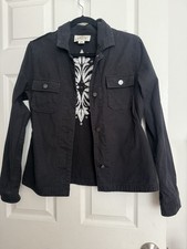 Ariat Western Black Studded Embroidered Jacket size Medium