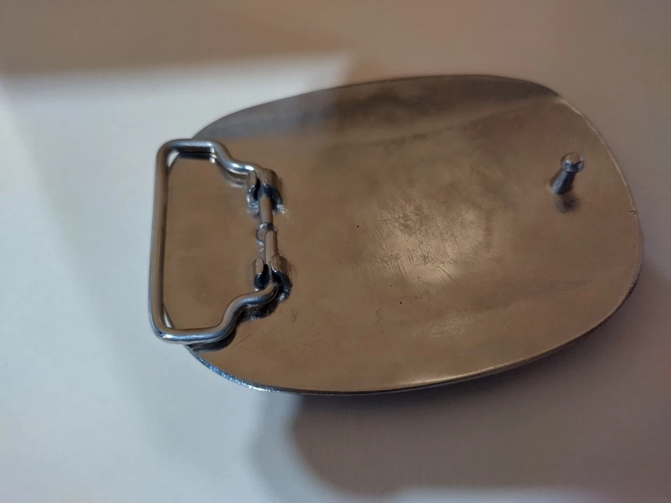 RARE VINTAGE TUPAC 2PAC THIS IS MY STORY RESURRECTION METAL BELT BUCKLE - Image 2 of 2