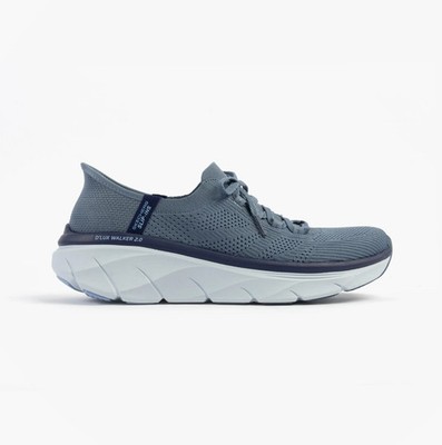 Skechers D'LUX Walker 2.0-Thrill Movem Damen Textil Freizeit Sneaker