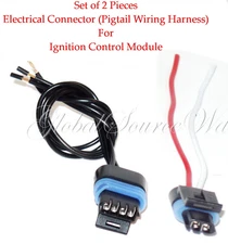 2 Electrical Connector For Ignition Control Module LX363 Fits: GM Vehicles 87-93