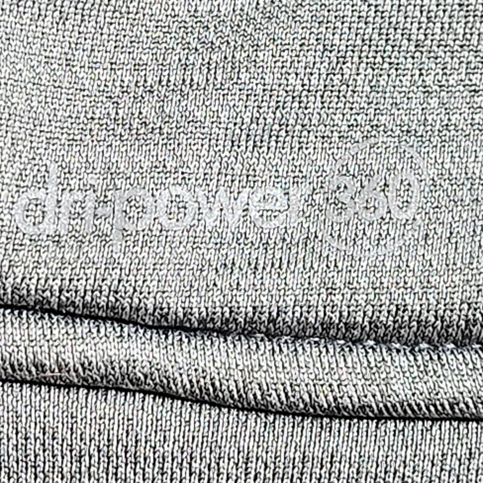 Russel Athletics Gray XL Full Zip Jacket Relaxed Fit Dri-Power Fleece w/ Pockets - Image 4 of 4