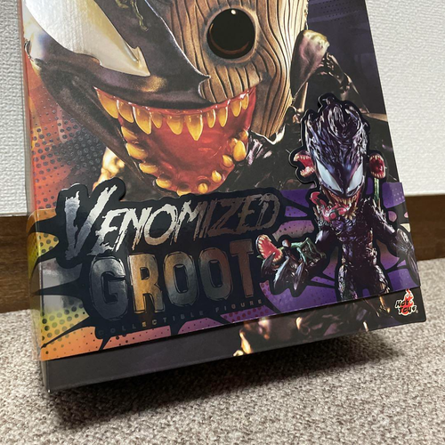 Hot Toys TMS 027 Spider-Man: Maximum Venom Venomized Groot 1:1 usado raro Japón - Imagen 4 de 17