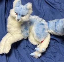 Art doll plush toy wolf dog mythical creature QYIFMT
