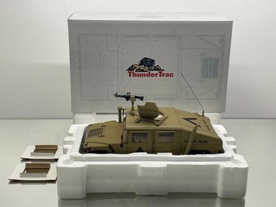 EXOTO THUNDERTRAC HUMVEE DESERT STORM COMMAND CAR US ARMY -1:18- GOOD IN BOX