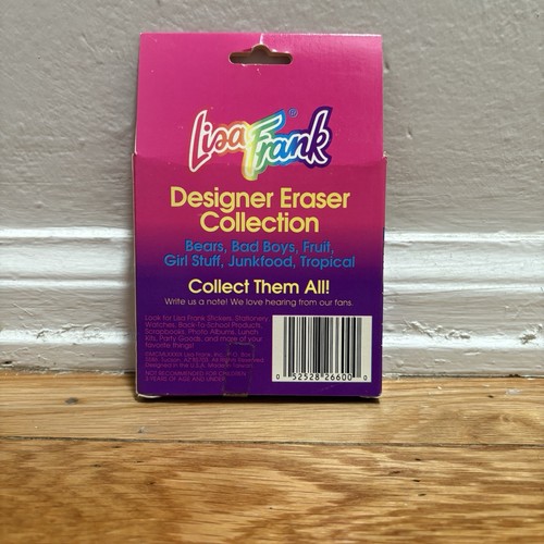 Set Gomme Lisa Frank Bad Boys • Vintage anni 90 • Arcobaleno - Foto 2 di 2