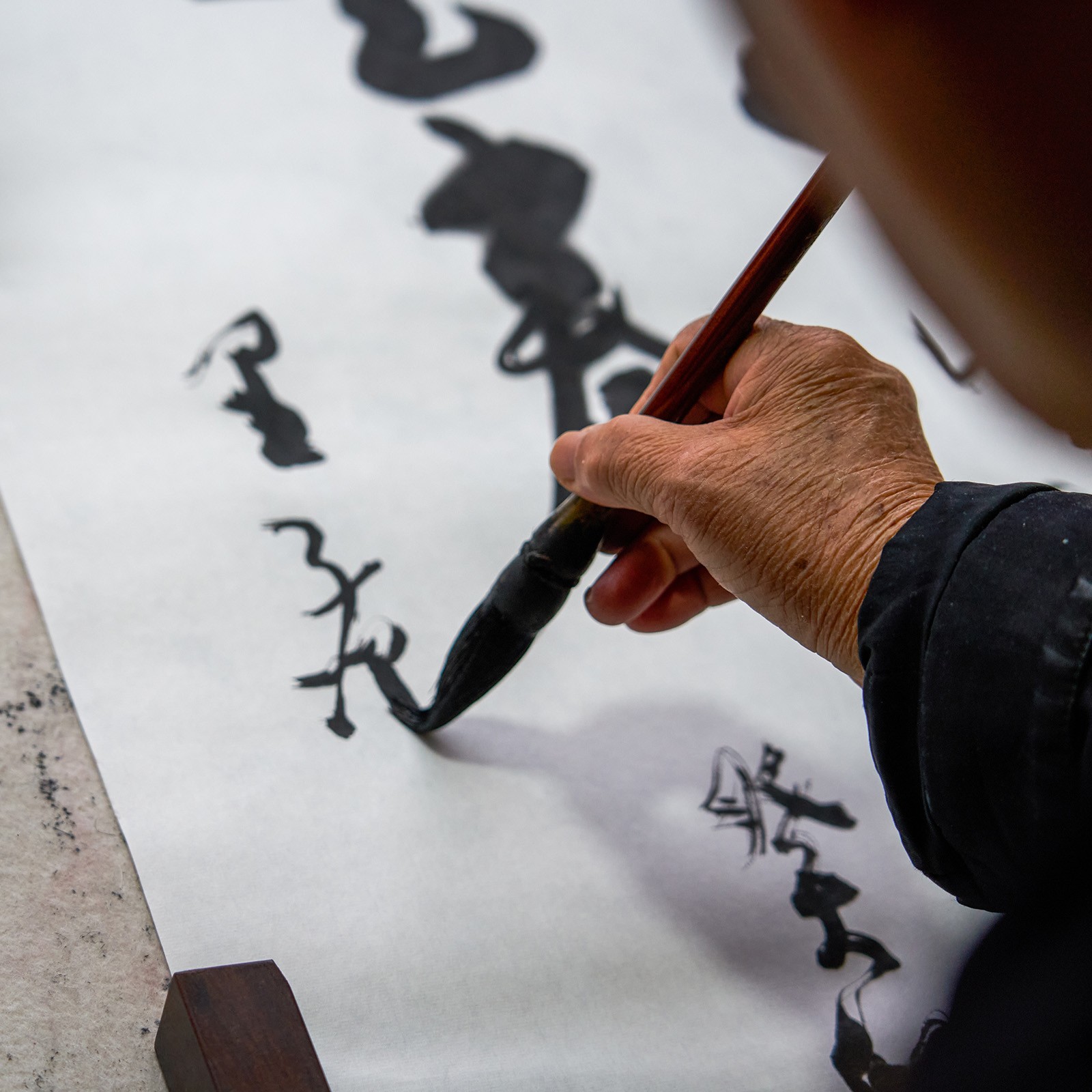 Xuan Paper Roll, 65Ft x 13.8 Inch Rice Paper Chinese Calligraphy Paper, White