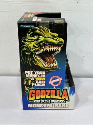 1994 Godzilla King of the Monsters Monster Bank-TrendMasters- w