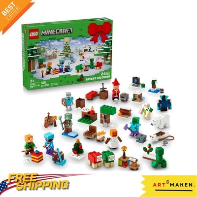 Christmas Minecraft Advent Calendar 2025 for Boys & Girls - 24 Daily Gifts