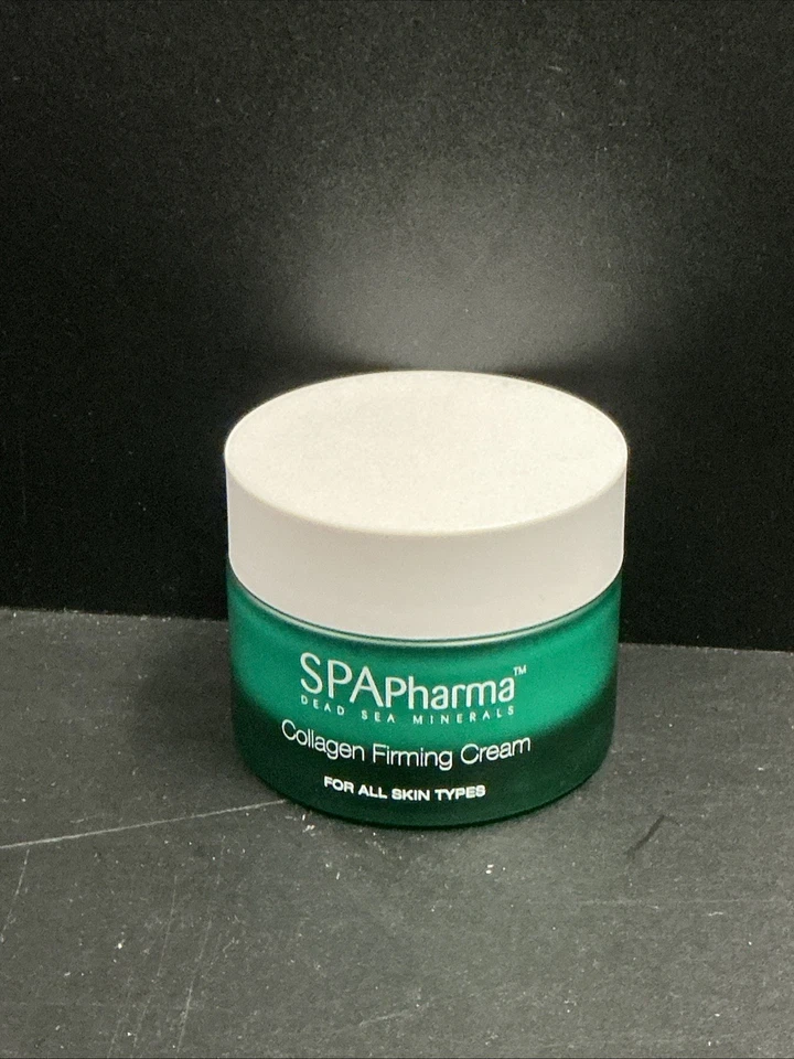 Crema reafirmante de colágeno Spa Pharma Dead Sea Minerals para el apoyo de la piel 1,7 oz Foto 2 de 3