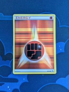 Fighting Energy 80/83 Pokemon Card Reverse Holo Generations Pokemon TCG NM