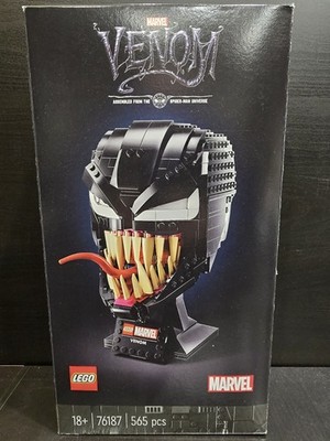 LEGO Super Heroes: Venom Helm, Maske, Kopf (76187) TOP ZUSTAND mit Anleitung OVP