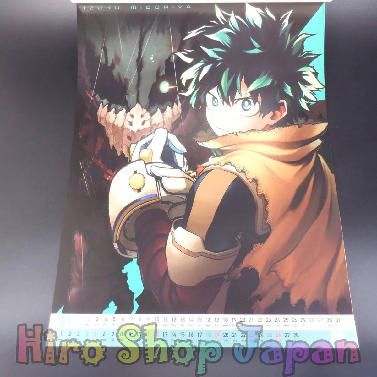 ON SALE My Hero Academia Saikyo Gasha Station Limited Edition Calendar  2023/2024