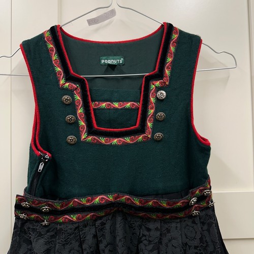 Bunata norvegese costume popolare ricamato taglia 128/7-8 Y - Foto 4 di 5