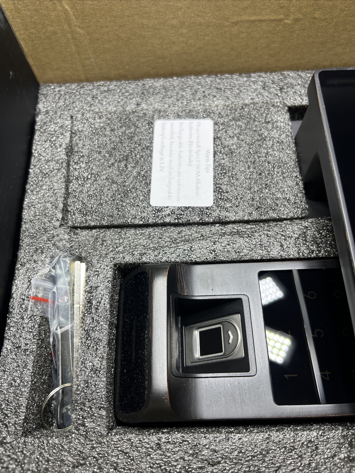 HARFO A01 Fingerprint Touchscreen Keyless Smart Lever Door LockAged