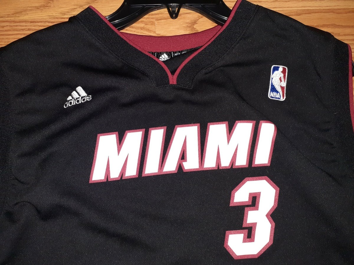 MIAMI HEAT Dwyane Wade #3 ジャージ L Miami Heat Dwyane Wade #3 Red NBA Official Basketball Jersey