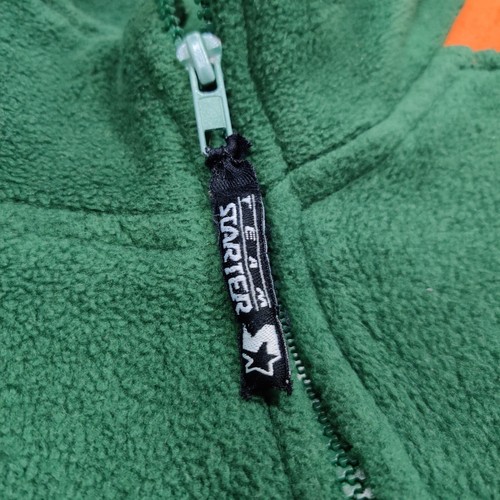 Vintage Starter University of Miami Hurricanes Reißverschluss Fleecepullover Herren Large - Bild 9 von 13
