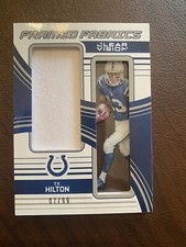 2016 Panini Clear Vision Framed Fabrics #26 T.Y. Hilton Jersey /99 Colts