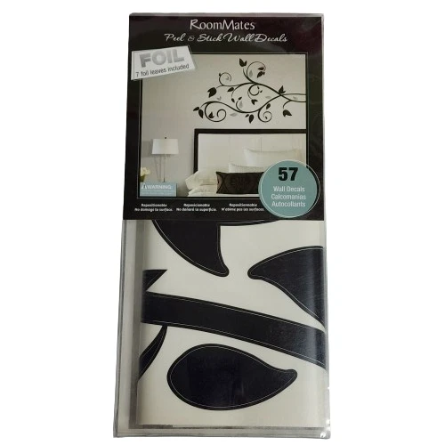 Calcomanías de pared RoomMates 57 foil árbol rama pelar y pegar, RMK1799SCS, NUEVAS Foto 3 de 4