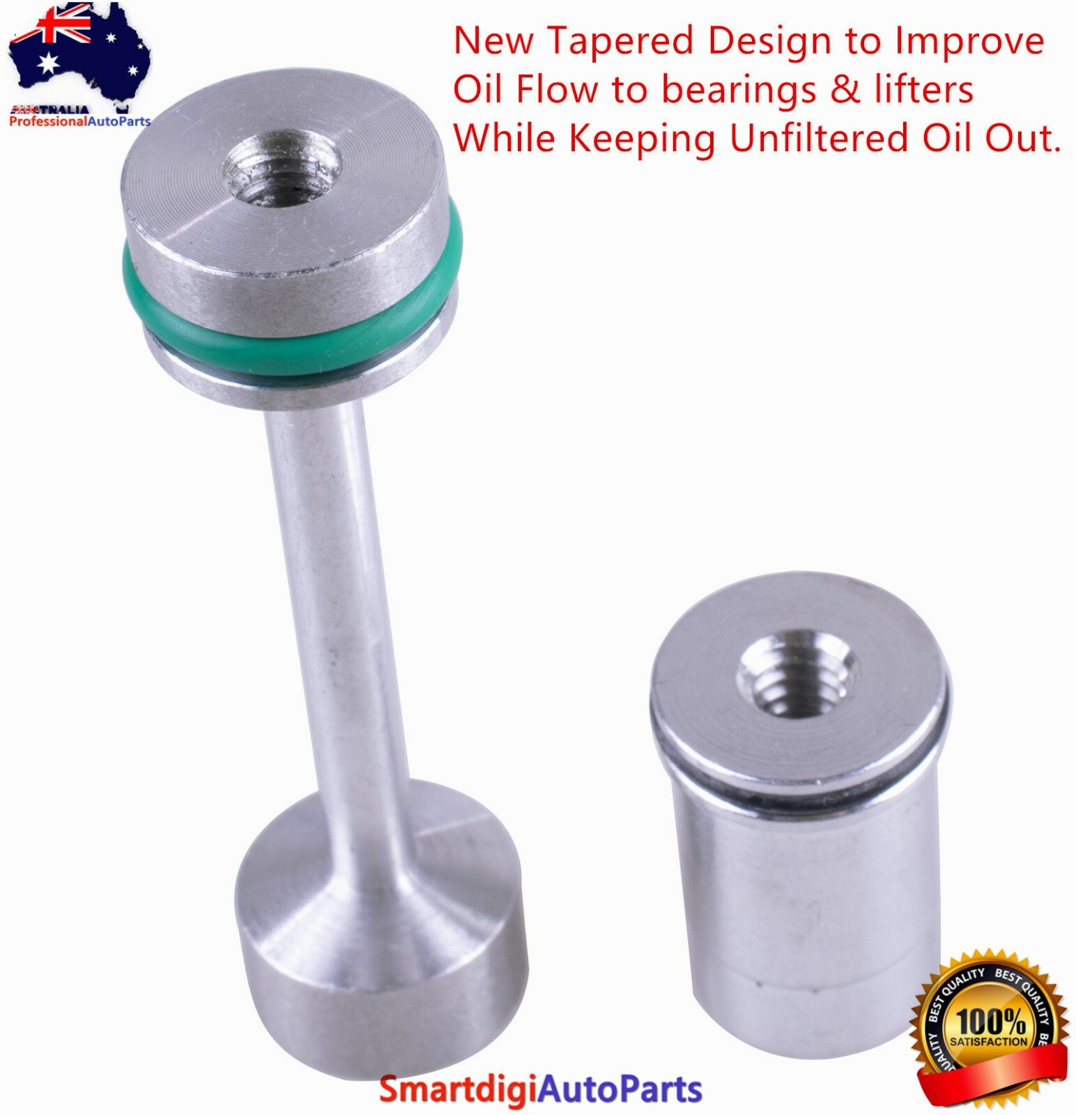 LS Engine Billet Aluminum Oil Diverter Barbell For LS1 LS2 LS3 5.3 LQ9