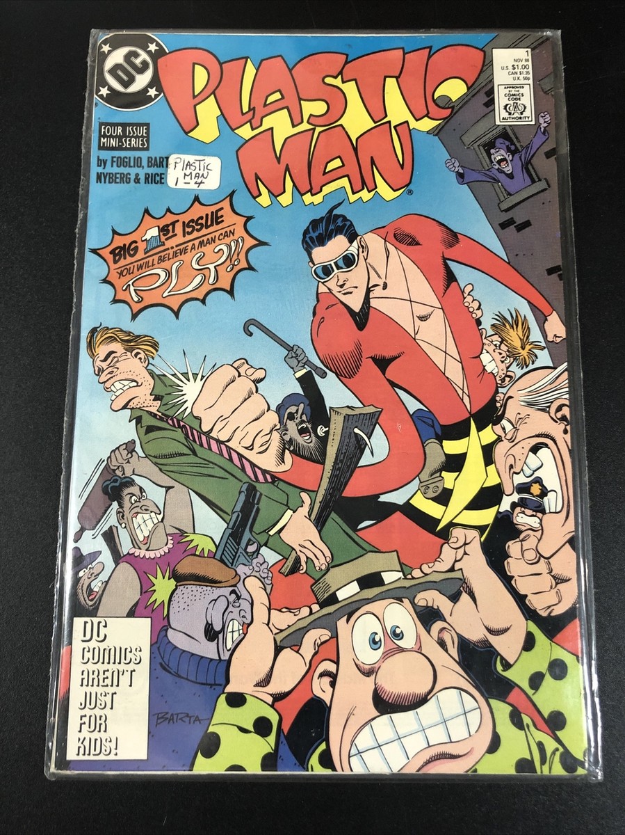 DC Comics- Plastic Man 1988 #1 Classic Superhero Collector's Item