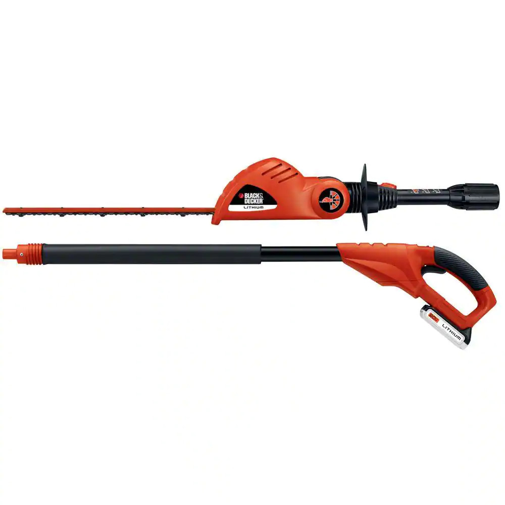 20V MAX Cordless Battery Powered Pole Hedge Trimmer Kit with Battery & Charger