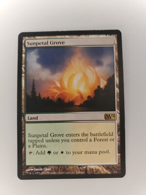 Magic: The Gathering - Sunpetal Grove (Boschetto Di Petali Solari) - Rara, Da Magic 2012 (M12)