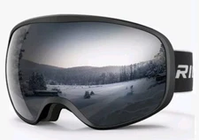 Ski Goggles Interchangeable Lens Snow Snowboard OTG 100% UV Protection Anti-Fog