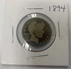 Vintge 1894-P Barber Quarter ~ Better Date ~ 90% Silver ~ 25C Coin