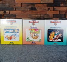 Vintage 80s Teddy Ruxpin Book Lot of 3 WOW Worlds of Wonder Retro No Tapes