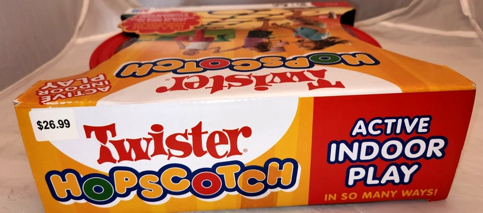 2008 Twister Hopscotch MB Games, Active Indoor Play, 6+ NIB SEALED NEW IN BOX - Image 3 of 4