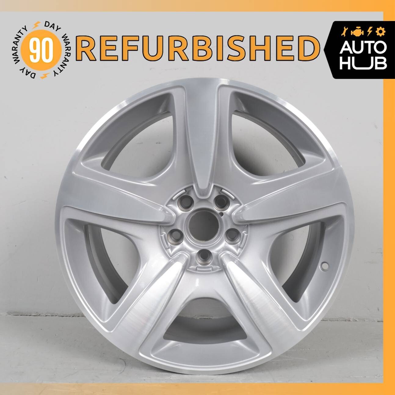 Bentley Continental GTC Flying Spur 9 x 19 19" Wheel Rim Silver 3W0601025AK OEM