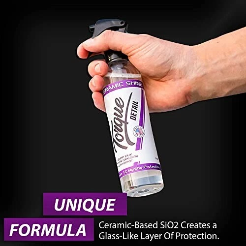 Ceramic Spray - Spray On Ceramic Coating (8oz Bottle), Torque Detail