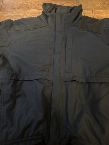 The North Face Mens Large Ski Jacket Double Layer Blue Coat w/ Side Ventilation - Picture 2 of 11