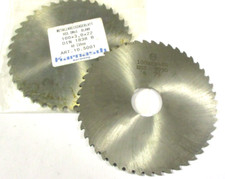 2x KARNASCH Metall Kreiss&auml;geblatt HSS &Oslash;100 x3x22 + &Oslash;100 x2x48N  S&auml;geblatt H50506