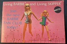 Vintage Living Barbie Skipper booklet, 36 pages, 1970, Mattel, Barbie Fan Club