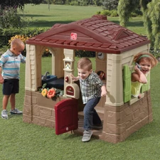 Toddlers Kids Step2 Neat & Tidy Cottage Unisex Playhouse Children Fun Play Home