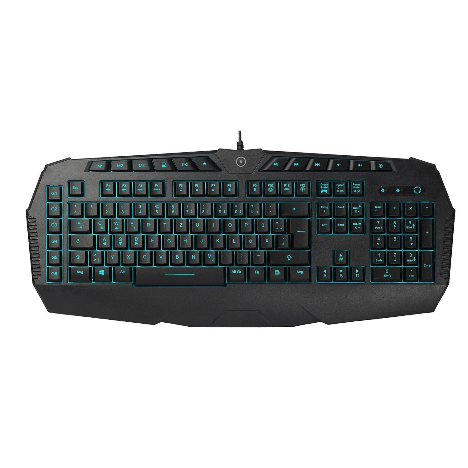 Muvit Wired PC Gaming Keyboard - Black 11047107 | eBay