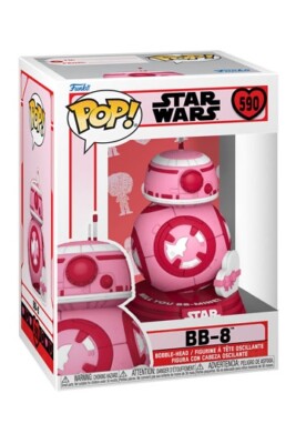 Funko - Star Wars Valentines POP! 590 - Vinyl Figur BB-8  - 9 cm -FK67611