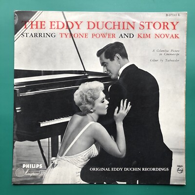 EDDY DUCHIN STORY (Original Recording) Classical Piano LP Kim Novak Tyrone Power