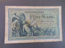 Niemcy 5 marek Ro-22a, gebr