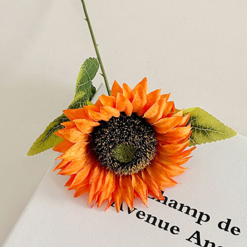 Artificial Sunflower Silk Fake Flower Bouquet Party Garden Wedding Decoration - Picture 11 of 15