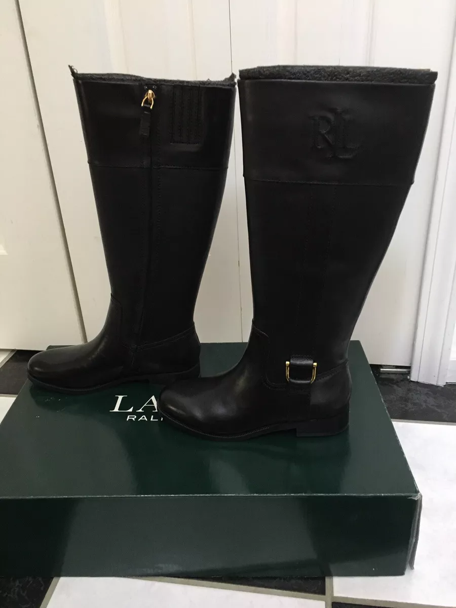 Lauren ralph lauren wide shop calf boots