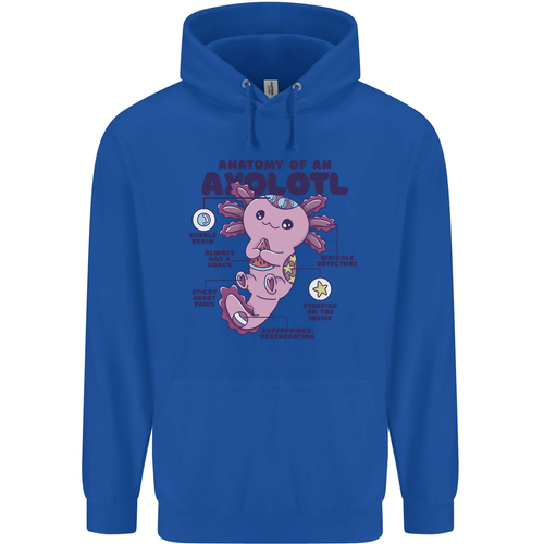 Axolotl Anatomy Childrens Kids Hoodie - Picture 37 of 55