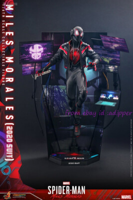 Perfect HotToys Vgm049 1/6 Miles Morales (2020 Suit) Action Figure