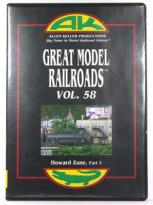 Allen Keller Productions DVD ''Great Model Railroads''  Vol. 58 Howard Zane Part 3