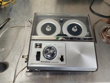 Vintage H28r1 Transistorized Westinghouse Reel Tape Recorder Japan Not Tested