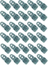 30 x HOLDON MIDI CLIP Molton Tarpaulin Tensioner GREY Tension Clamp Clamp Holder Eyelet