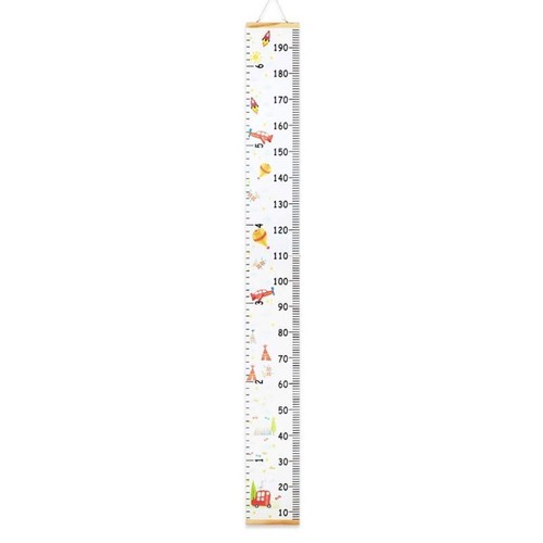 Wooden Growth Chart Ruler Height Measuring Chart for Kids Child Room - Picture 3 of 10