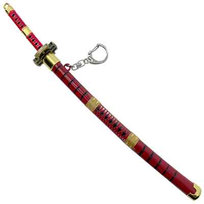 Spring Action Popup Mini Katana Keychain Zoro Sandai Kitetsu - Overall 9''